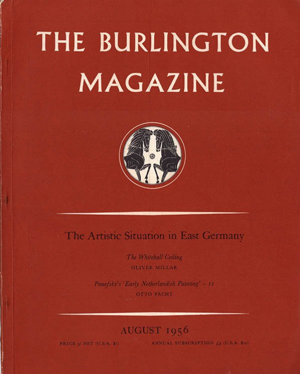Image for The Burlington Magazine (Vol. XCXIII, No.641, August 1956) The Burlington Magazine (Vol. XCXIII, No.641, August 1956)
