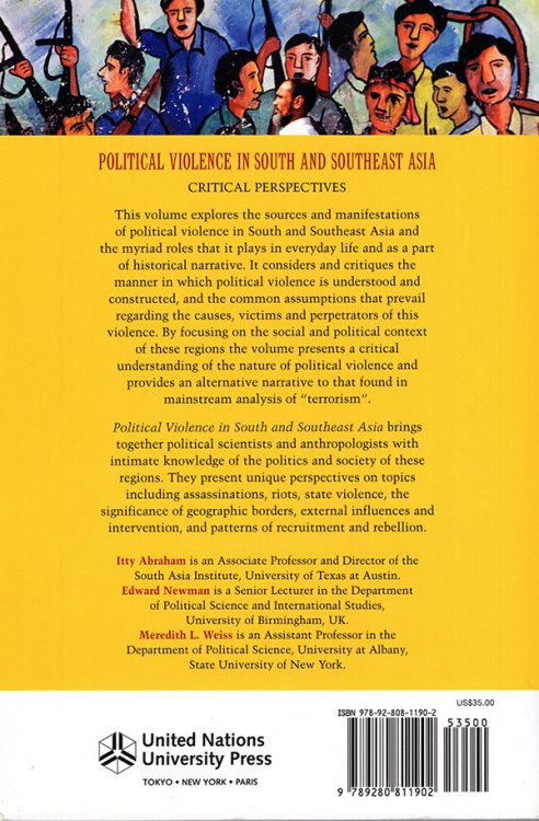Political Violence in South and Southeast Asia: Critical Perspectives