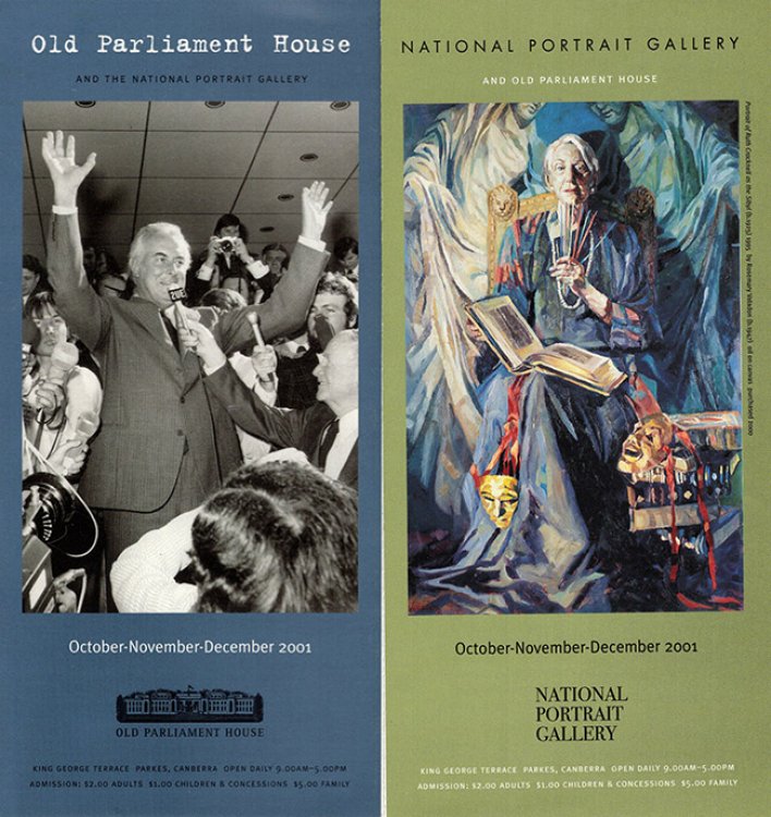 National Gallery, Canberra, Australia, 2001 Calendar/Brochure