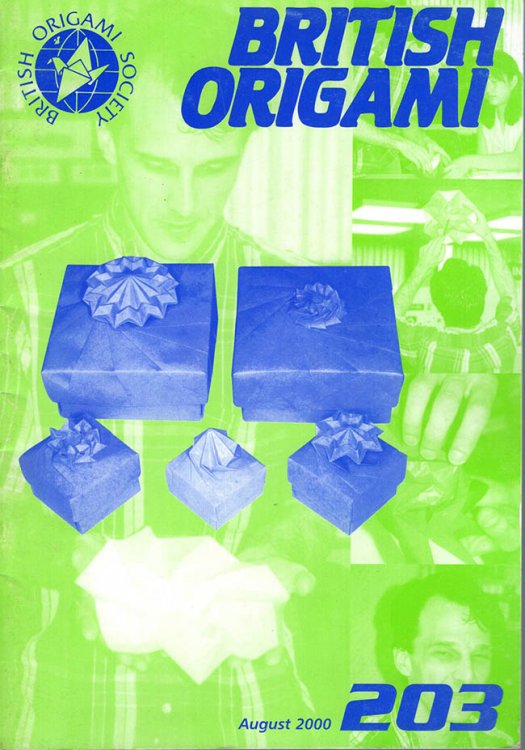 British Origami 203 (August 2000)