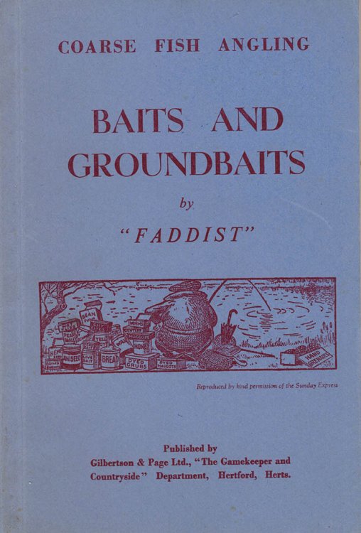 Baits and Groundbaits (Coarse Fish Angling)