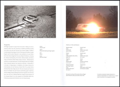 Will Rogan (Gallery Guide, Matrix 253, April 11-June 9, 2014)