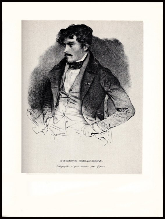 Eugene Delacroix: Eroffnung der Ausstellung in der Kunsthalle Bremen am 23. Februar 1964