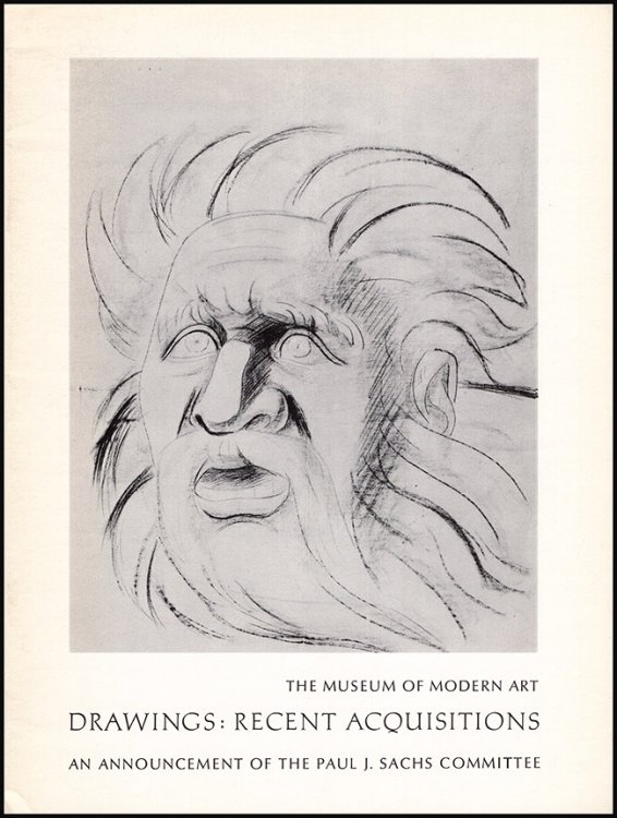Drawings: Recent Acquisitions: An Announcement of the Paul J. Sachs Committee
