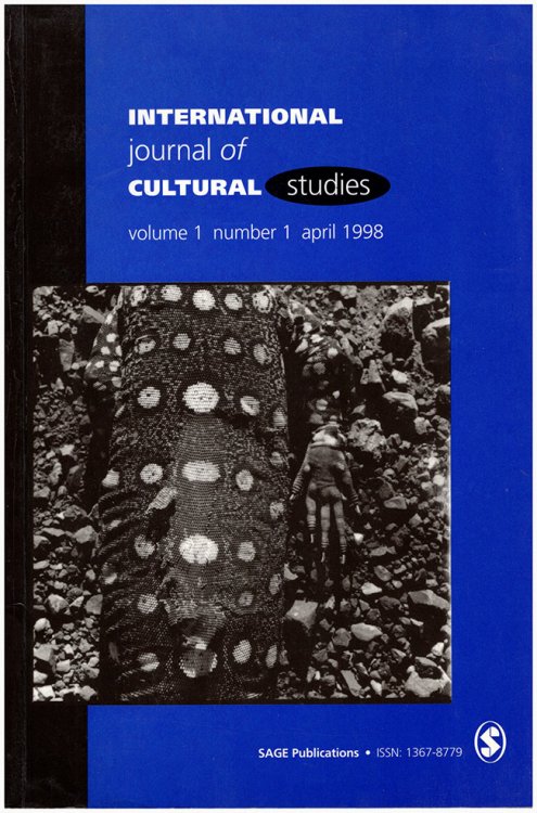 International Journal of Cultural Studies (Vol 1, No. 1, Apr 1998)