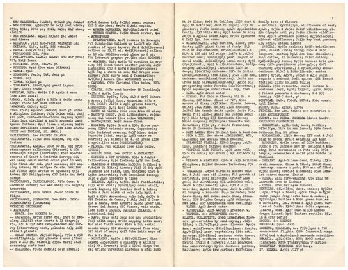 Handy Key to Your National Geographics, 1925-1959: Subject and Picture Locations (Fourth Cumulated Edition, 1960)