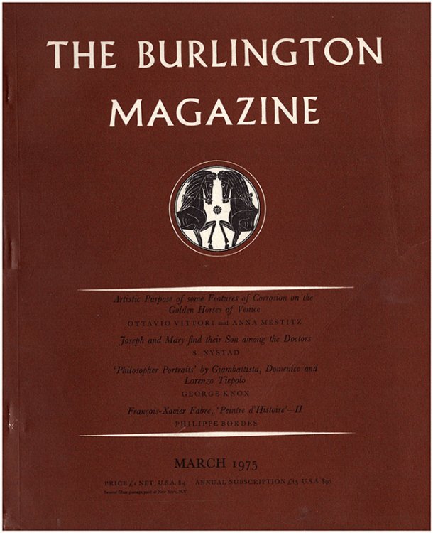 The Burlington Magazine (March 1975)