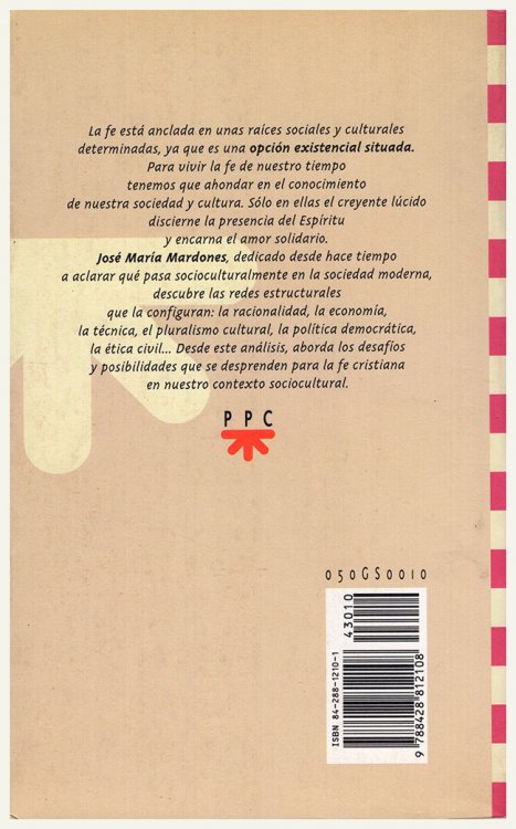 Analisis de la sociedad y fe cristiana