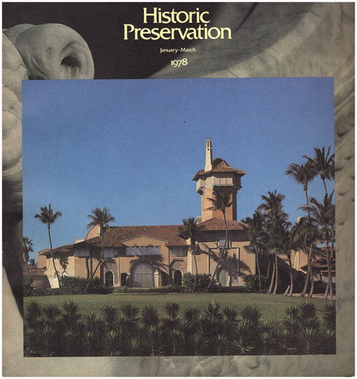 Historic Preservation (Vol 30, No. 1, January-March 1978)