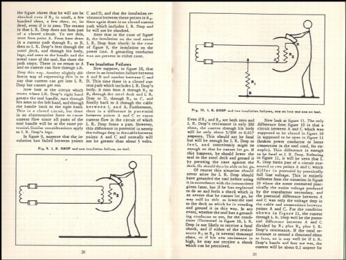 Electric Shock: Its Causes and Its Prevention (Navships 250-660-42)