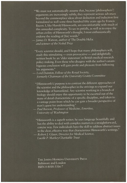 Scientific Knowledge and Philosophic Thought