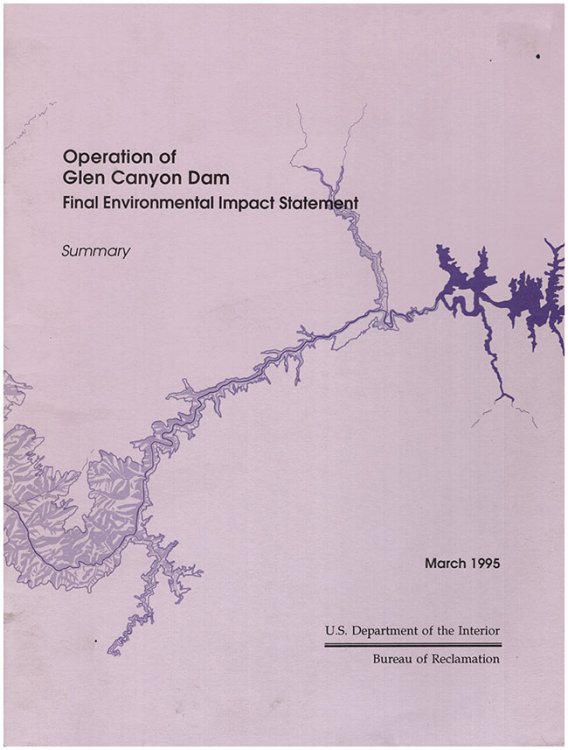 Operation of Glen Canyon Dam - Final Environmental Impact Statement (Summary)
