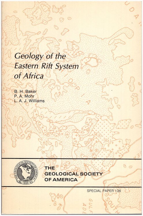 Geology of the Eastern Rift System of Africa (The Geological Society of America, Special Paper 136)