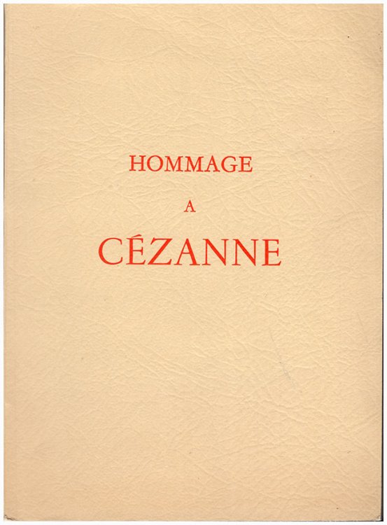 Hommage a Czanne (2 Juillet-17 Octobre)