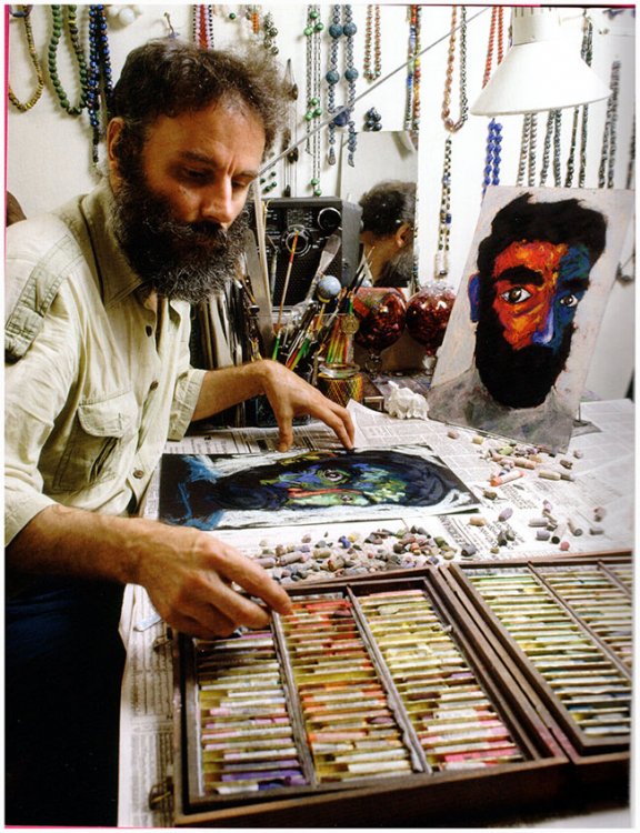 Lucas Samaras Pastels (June 7-August 9, 2013)