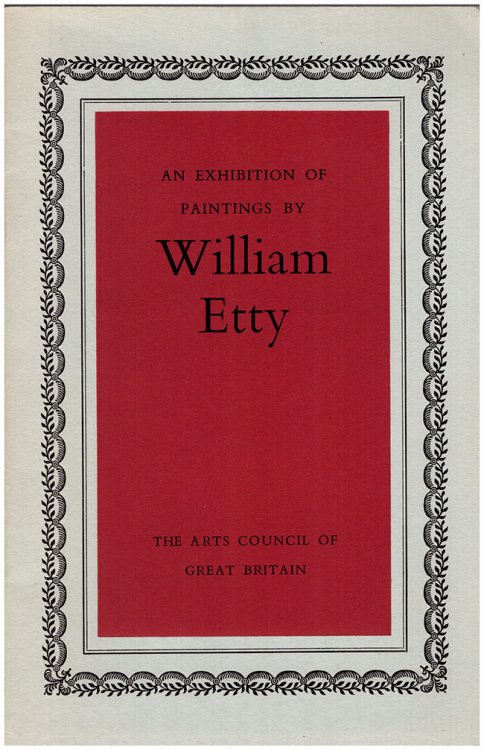 An Exhibition of Paintings by William Etty