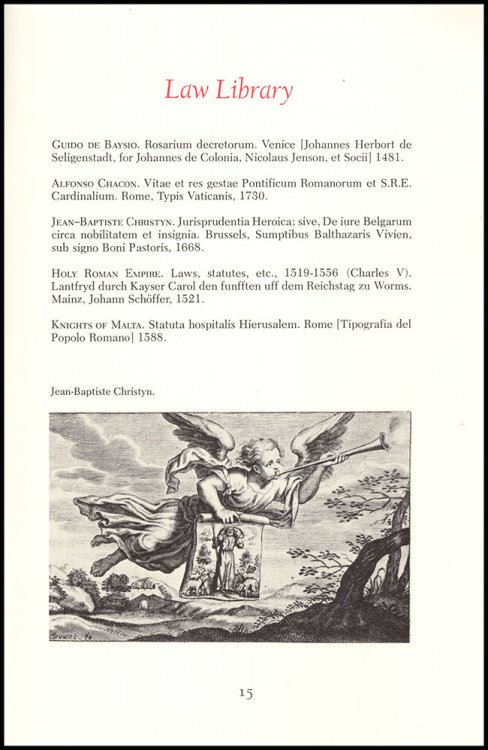 Christmas Exhibition: Gifts to the Libraries, 1979