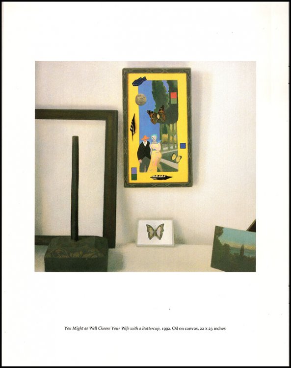 Debra Bermingham: Across the Blue Room (October 13 - November 13, 1993)