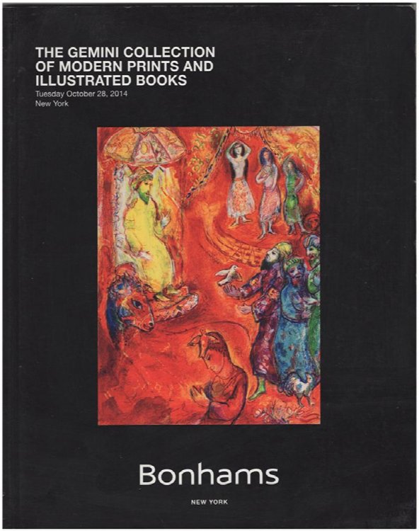 The Gemini Collection of Modern Prints and Illustrated Books (New York, October 28, 2014)