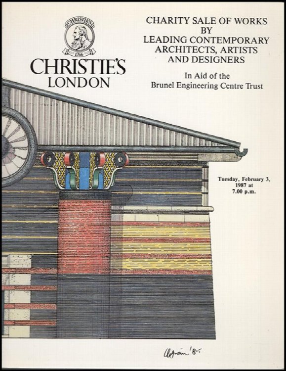 Charity Sale of Works by Leading Contemporary Architects, Artists, and Designers in the aid of the Brunel Engineering Centre Trust