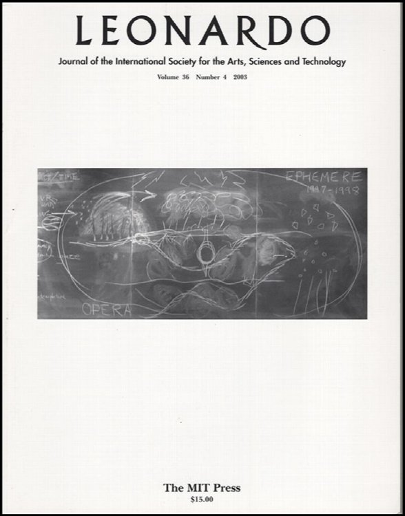 Leonardo Journal ( Vol 36, No 4, 2003)