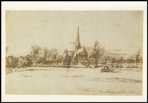Dutch and Flemish Drawings (9 Postcards)