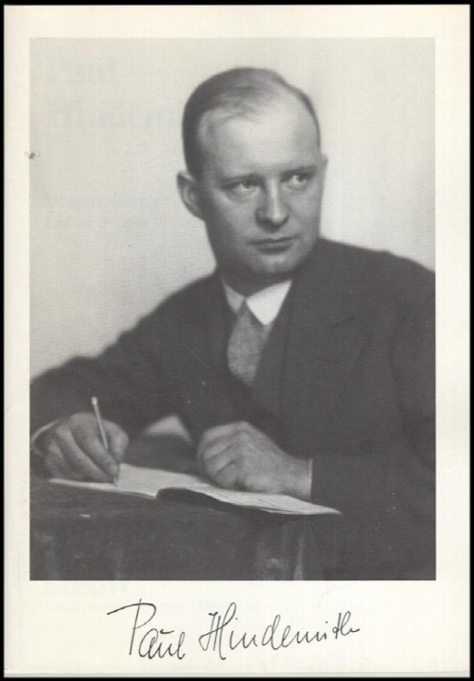 Paul Hindemith: Werkverzeichnis, List of Works