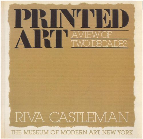 Printed Art: A View of Two Decades