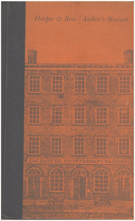Harper and Row Author's Manual