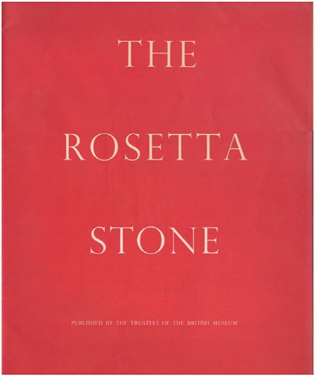 The Rosetta Stone