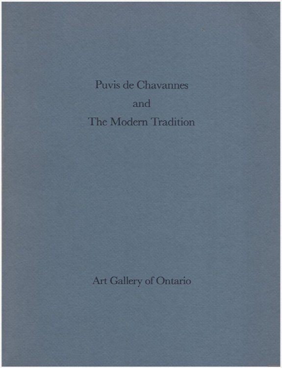Puvis de Chavannes and the Modern Tradition