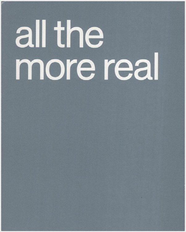 All the More Real: Portrayals of Intimacy and Empathy (August 12-October 14, 2007)