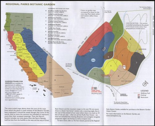 East Bay Regional Park District Pamphlets: Black Diamond Mines, Botanic Garden, Cull Canyon, Don Castro, Chabot Parks, Point Isabel, Redwood, Shadow Cliffs, Temescal, Wildcat Canyon