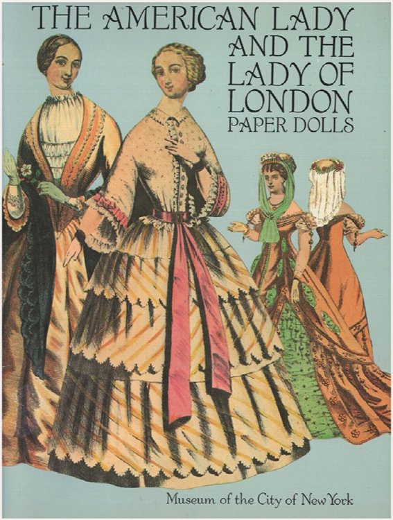 The American Lady and the Lady of London Paper Dolls