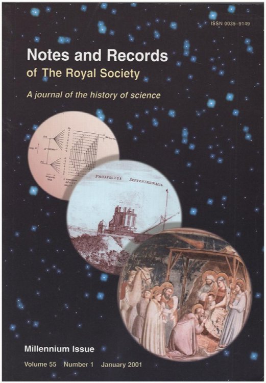 Notes and Records of The Royal Society of London: Millennium Issue (Vol 55, No. 1, January 2001)