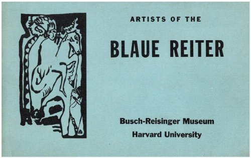Artists of the Blaue Reiter: Exhibition of Painting and Graphic Works (January 21-February 24, 1955)