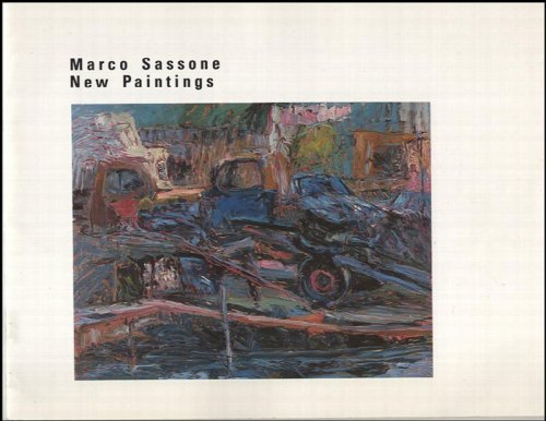 Marco Sassone: New Paintings (Istituto Italiano di Cultura, March 1989)