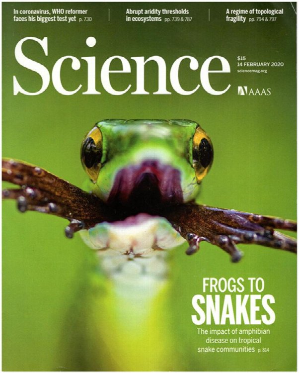 Science Magazine (Vol 367, No. 6479, 14 February 2020)