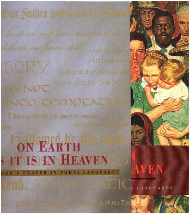 On Earth as It Is in Heaven: The Lord's Prayer in 40 Languages