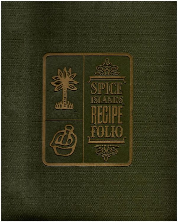 Spice Islands, Recipe Folio