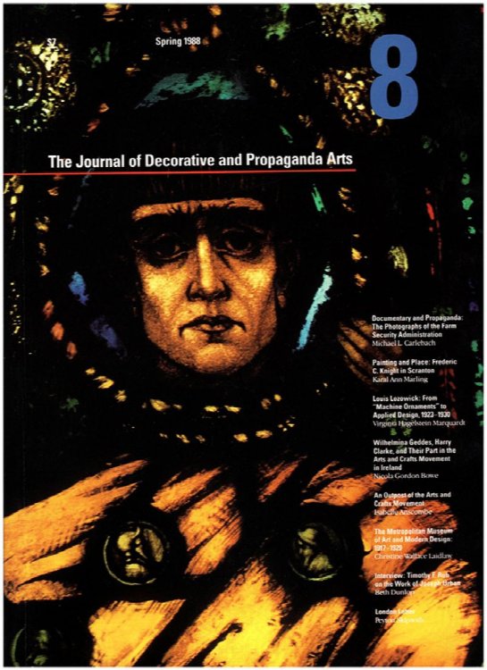 Journal of Decorative and Propaganda Arts 8: 1875-1945 (Spring 1988)