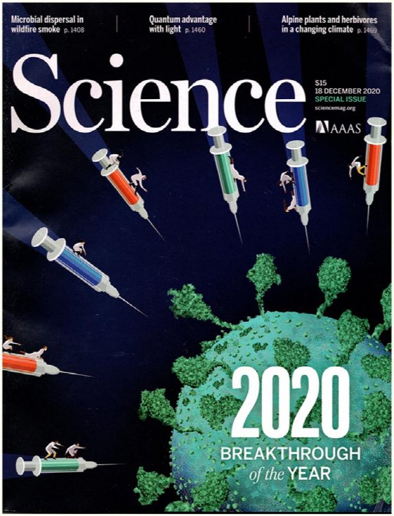 Science Magazine (3 issues, December 2020, Vol 370)