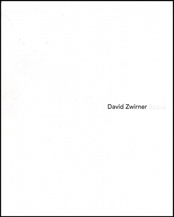 David Zwirner Books: Catalog of Art Publications