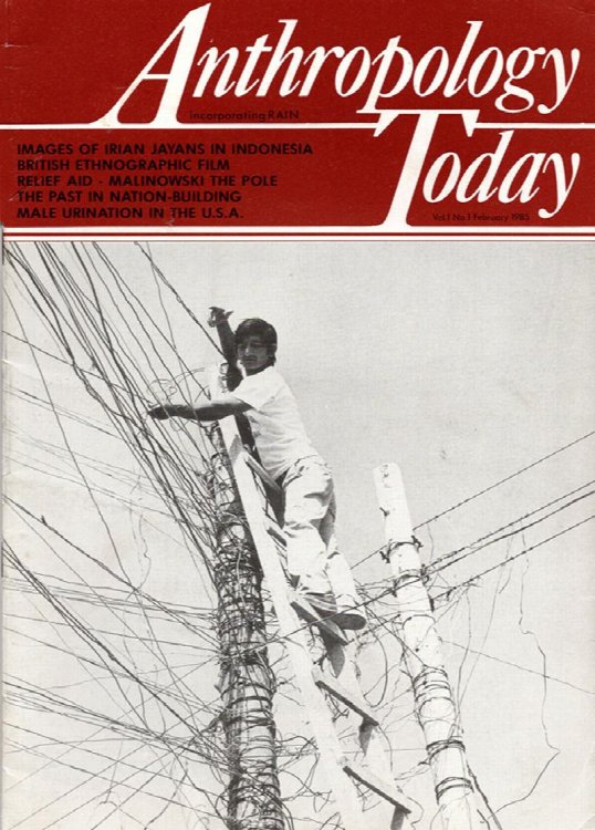 Anthropology Today (Vol 1, Number 1, February 1985)