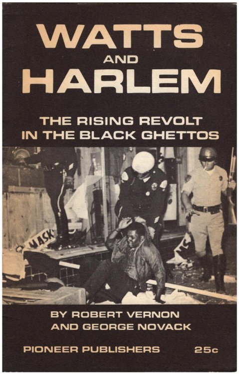 Watts and Harlem: The Rising Revolt in the Black Ghettos