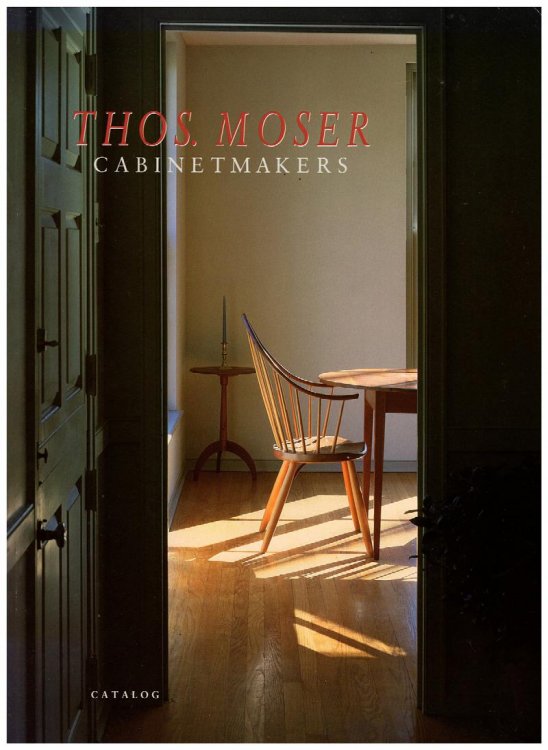 Thos. Moser: Cabinetmakers Catalog 1990 (with price list)