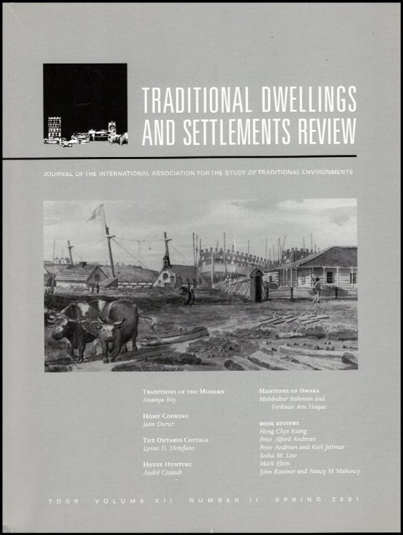Traditional Dwellings and Settlements Review (Volume XII, Number 11, Spring 2001)