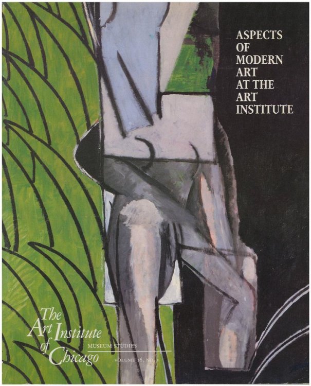 Aspects of Modern Art at the Art Institute: The Artist, the Patron, the Public (The Art Institute of Chicago Museum Studies, Vol 16, No 1)