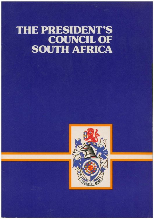The President's Council of South Africa