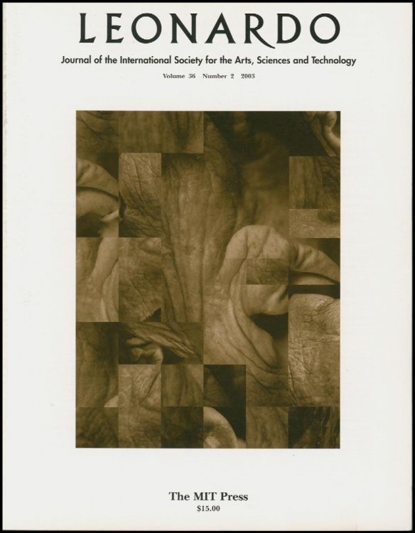 Leonardo Journal (Volume 36, No. 2, 2003)